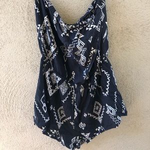 Billabong strapless romper